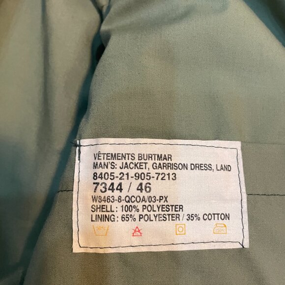 Canadian Armed Forces Garrison Jacket Land Camo 7344 /46 XL - Picture 2 of 8